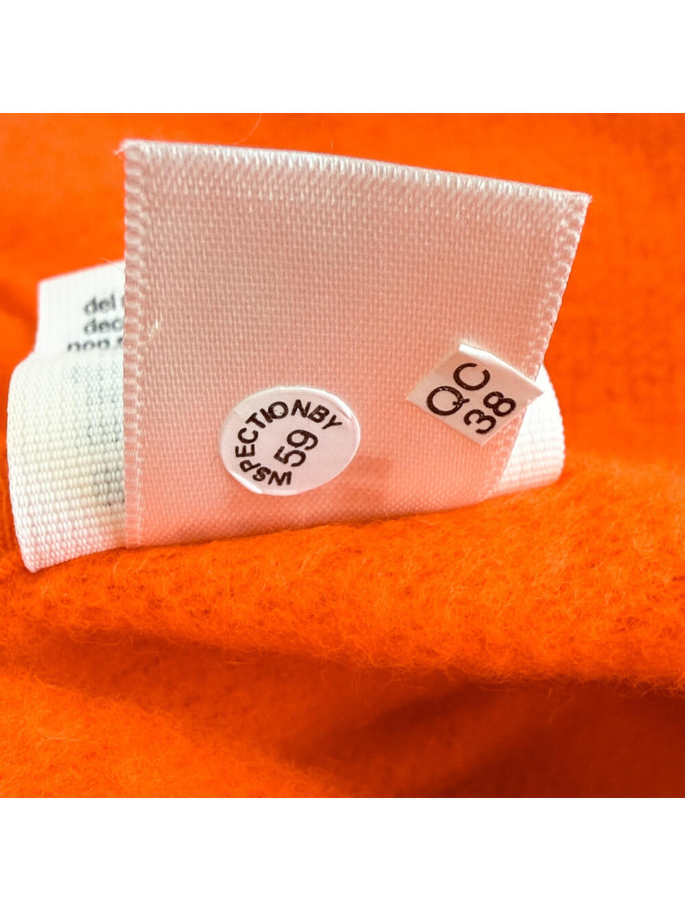Victoria’s Secret PINK Full‎ Zip Hoodie Bright Orange Lounge Womens XL NWOT - Picture 5 of 5